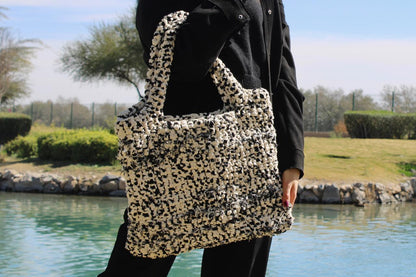 Tote - Beige y Negro
