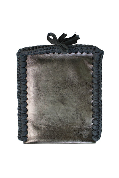 Funda Piel - Plateada